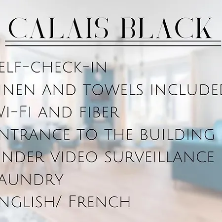 Calaisblack 2-4 Personnes Centre * Calais