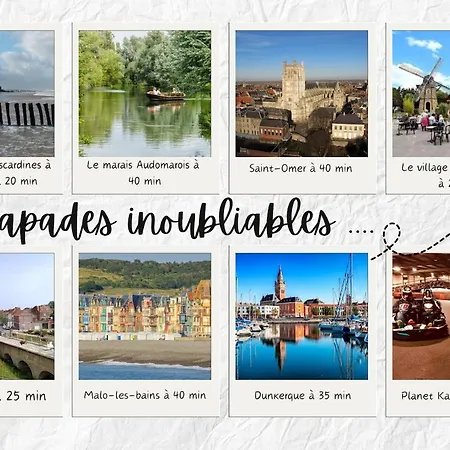 Calaisblack 2-4 Personnes Centre *